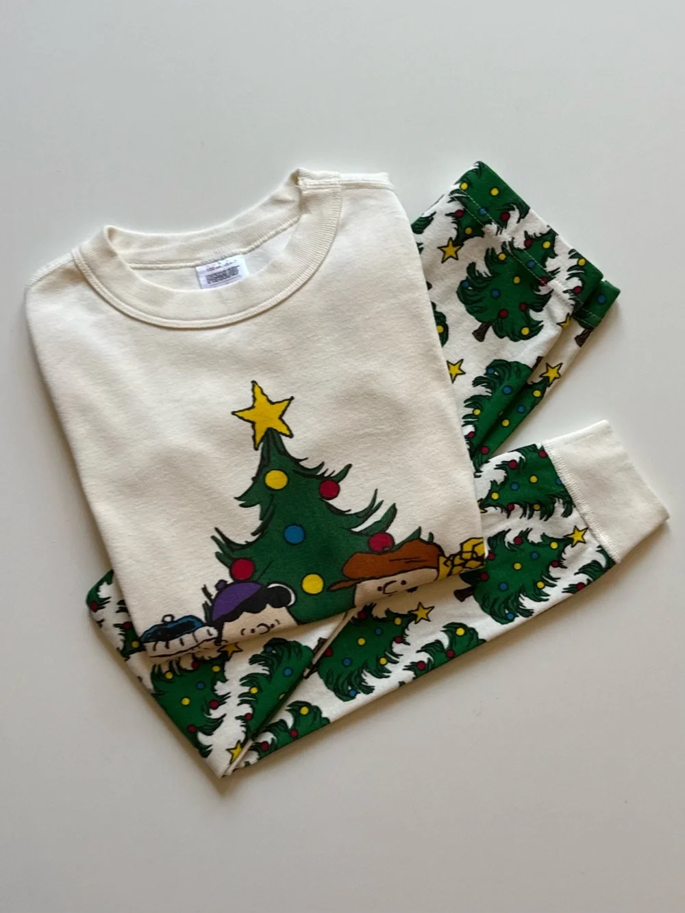Hanna Andersson x Peanuts Kids Holiday HannaJams™ Pajama Set - Size 6-7